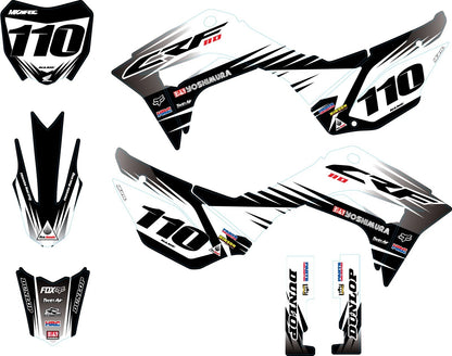 Full Graphic Kit for Honda CRF 110 2019-2026 - SHARP Style Stickers