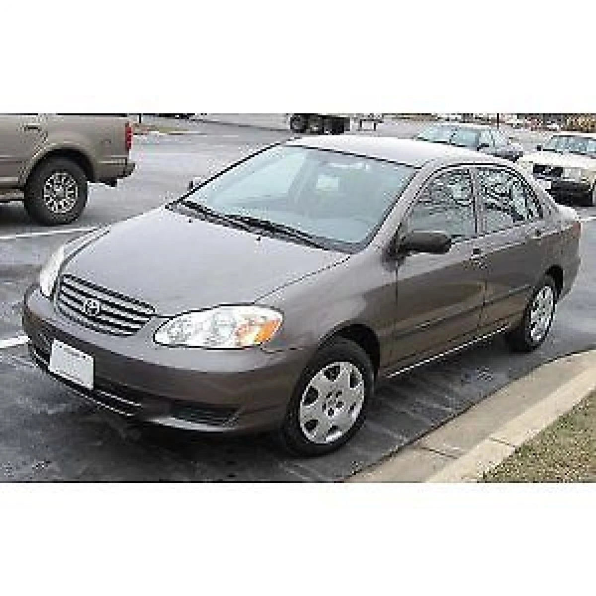 Rain Guard Visor for Toyota Corolla Altis (2003-2007)