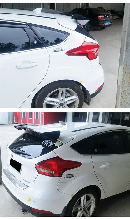 ABS Rear Spoiler Wing for 2011-2018 Ford Focus Hatchback Unpainted