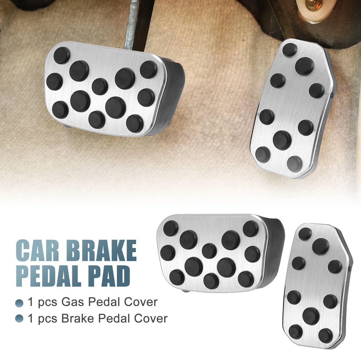 Foot Pedal Brake Gas Pads for Toyota Alphard (2011-2014)