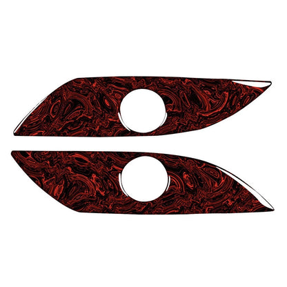 Fire Red Front Seat Side Panels for Benz C Class (2015-2021)