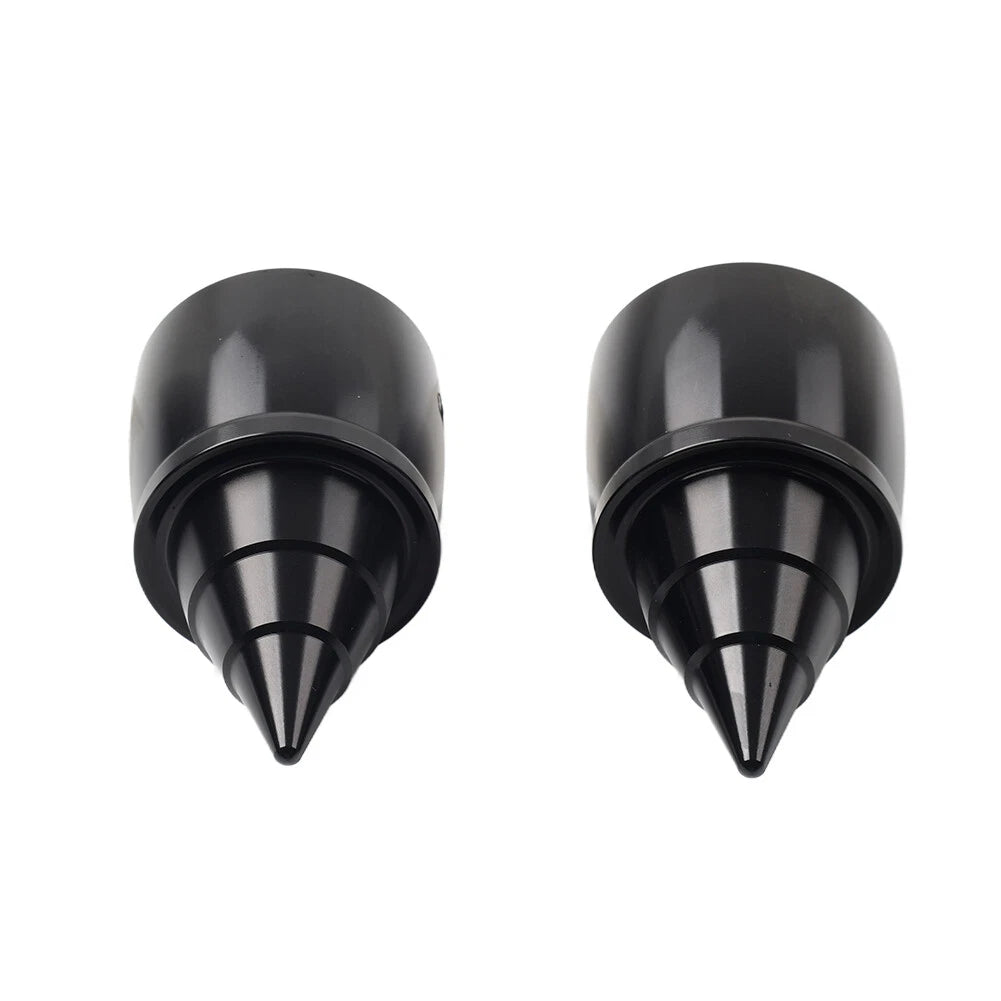 Front Axle Nut Caps for Harley Touring Road Street Glide Softail Sportster