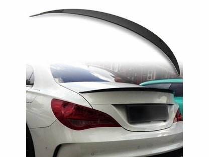 4D Carbon Fiber Look ABS Boot Spoiler for Mercedes Benz CLA C117 (2013-2019)