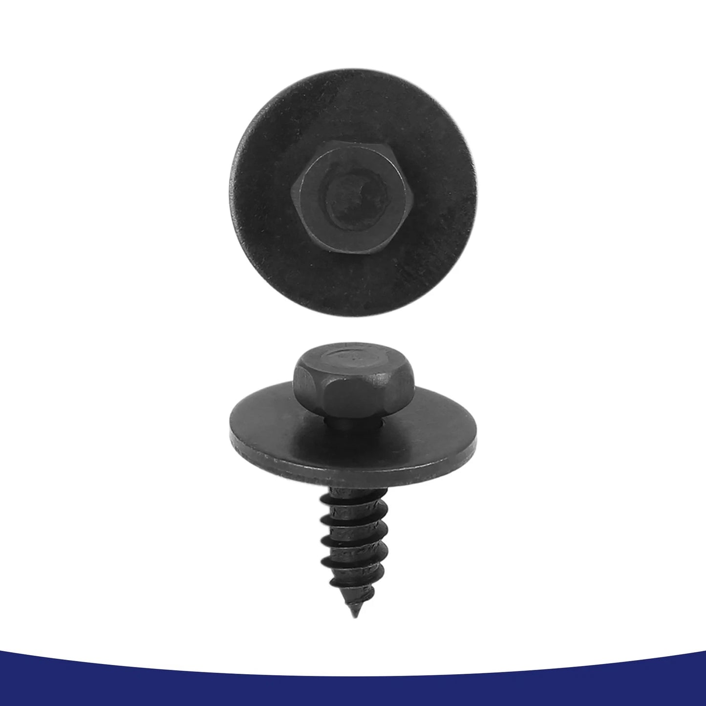 Hex Head Metal Screws with Washer for BMW E46 E60 E90 10 x