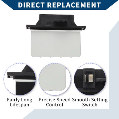 Blower Motor Resistor for Nissan Altima (1995-1997) Black 1 Pcs