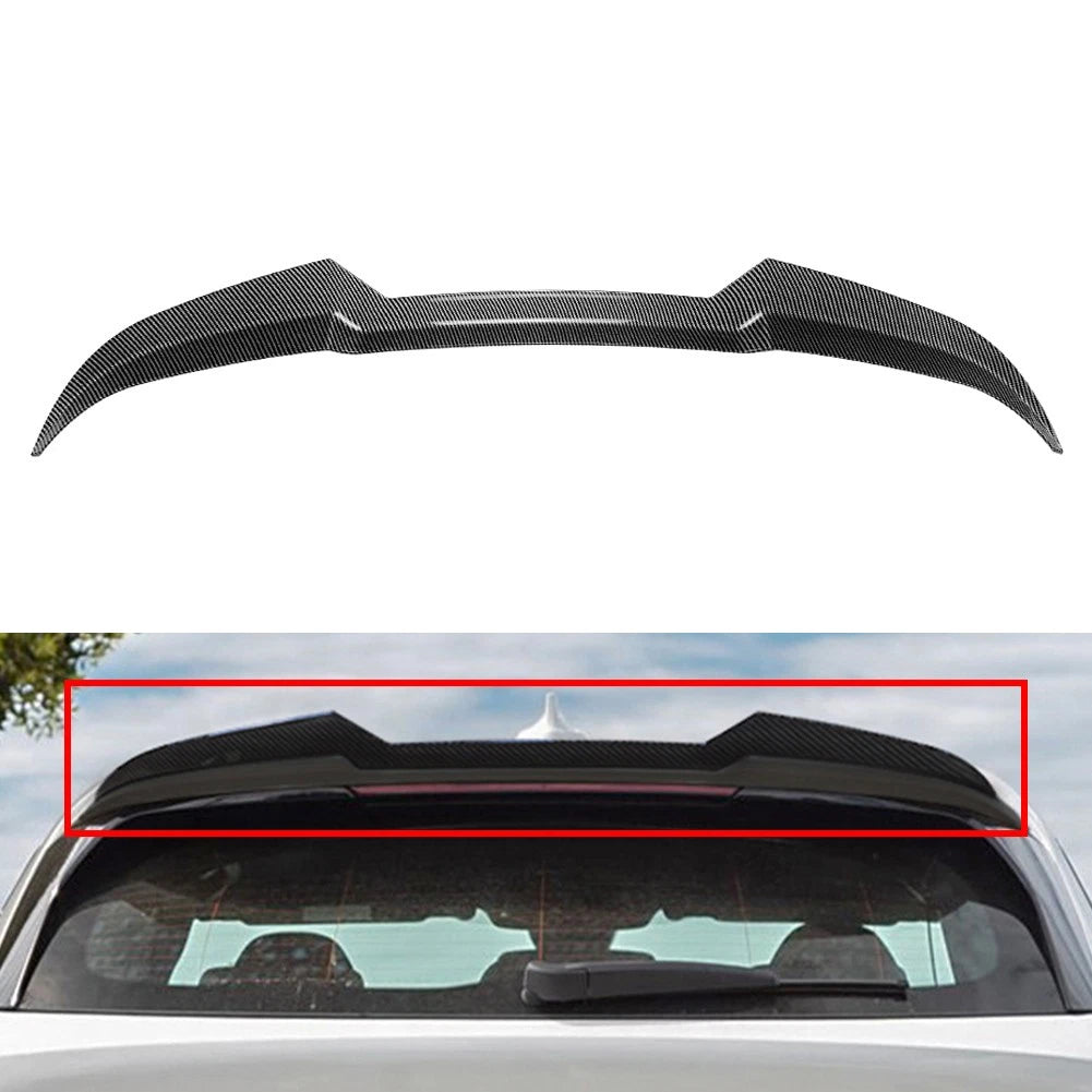 Carbon Look Rear Window Spoiler for BMW 1 Series F40 M Sport (2019-2024)