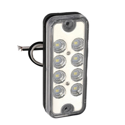12V LED White Side Marker Lights for Truck Lorry Van Bus