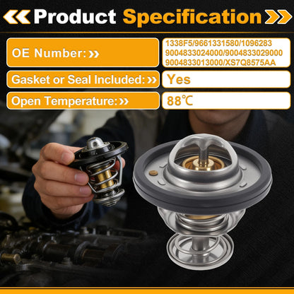 Engine Coolant Thermostat for FORD TRANSIT 150 (2015–2019)