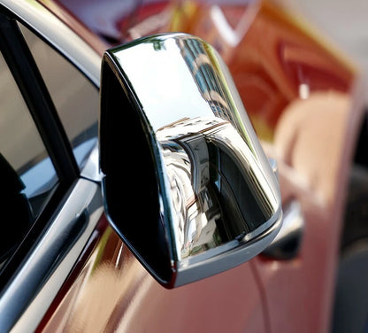 Side Rearview Mirror Chrome Cover Trim for Tesla Model Y (2021-2023)