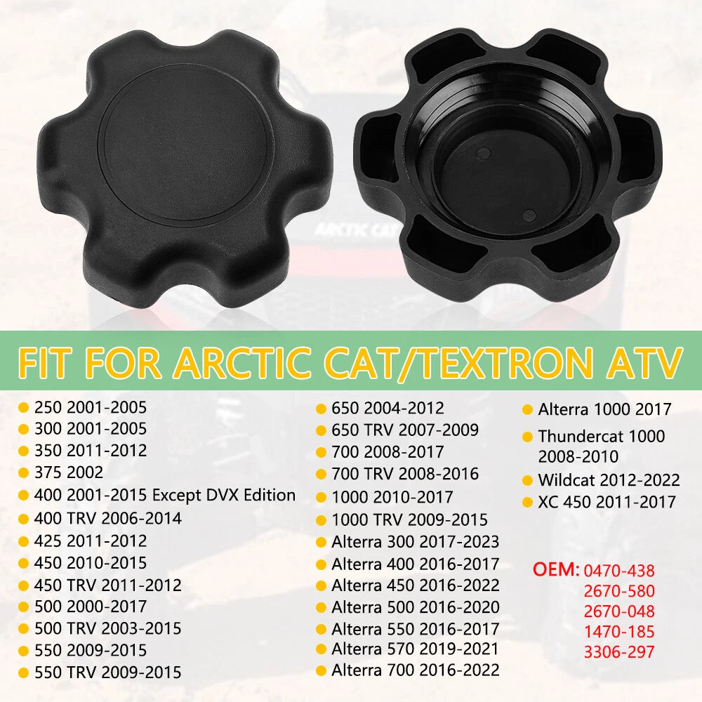 Gas Cap for Arctic Cat 250 300 400 450 500 700 1000