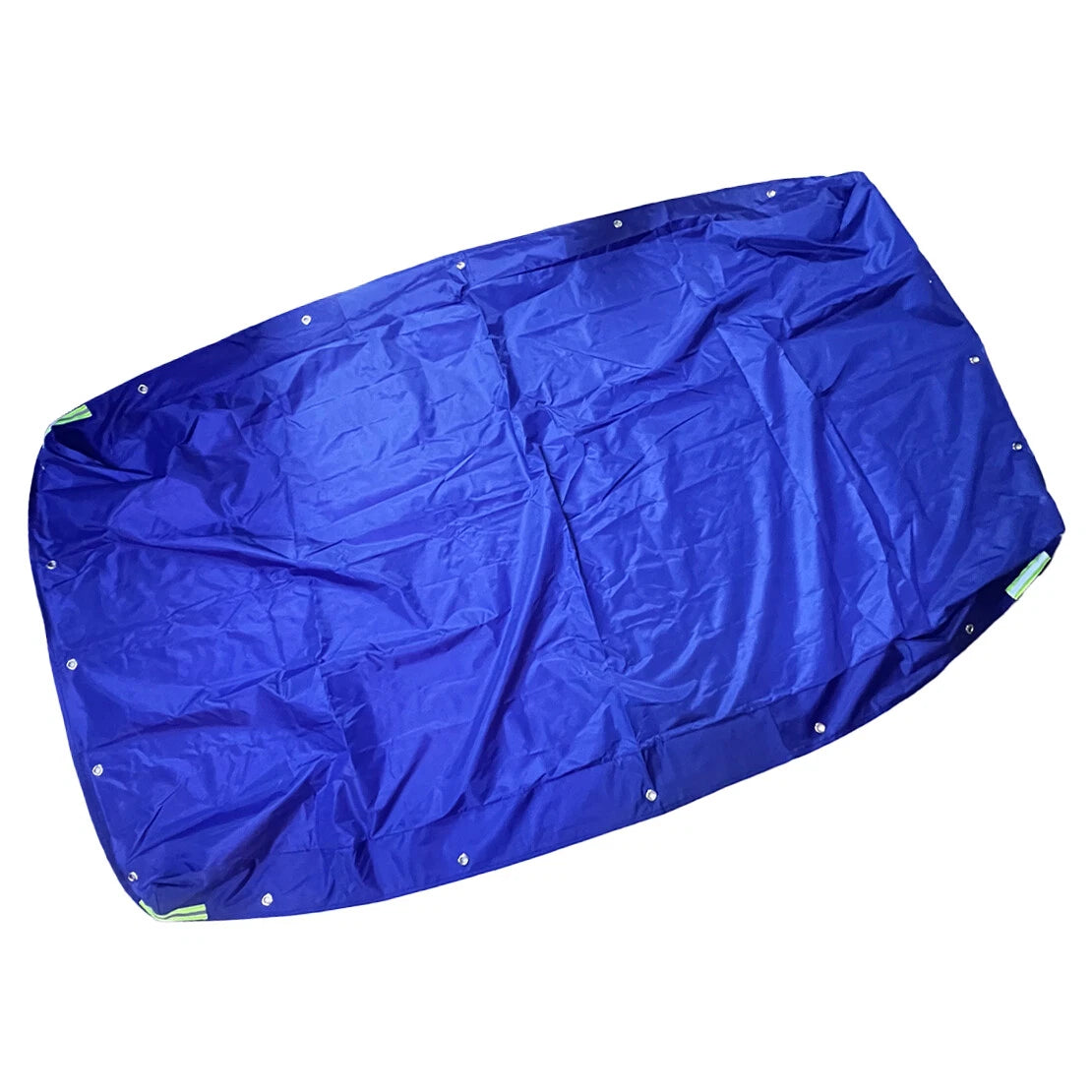 420D Blue Trailer Flat Tarpaulin Cover with Rubber Rope Straps