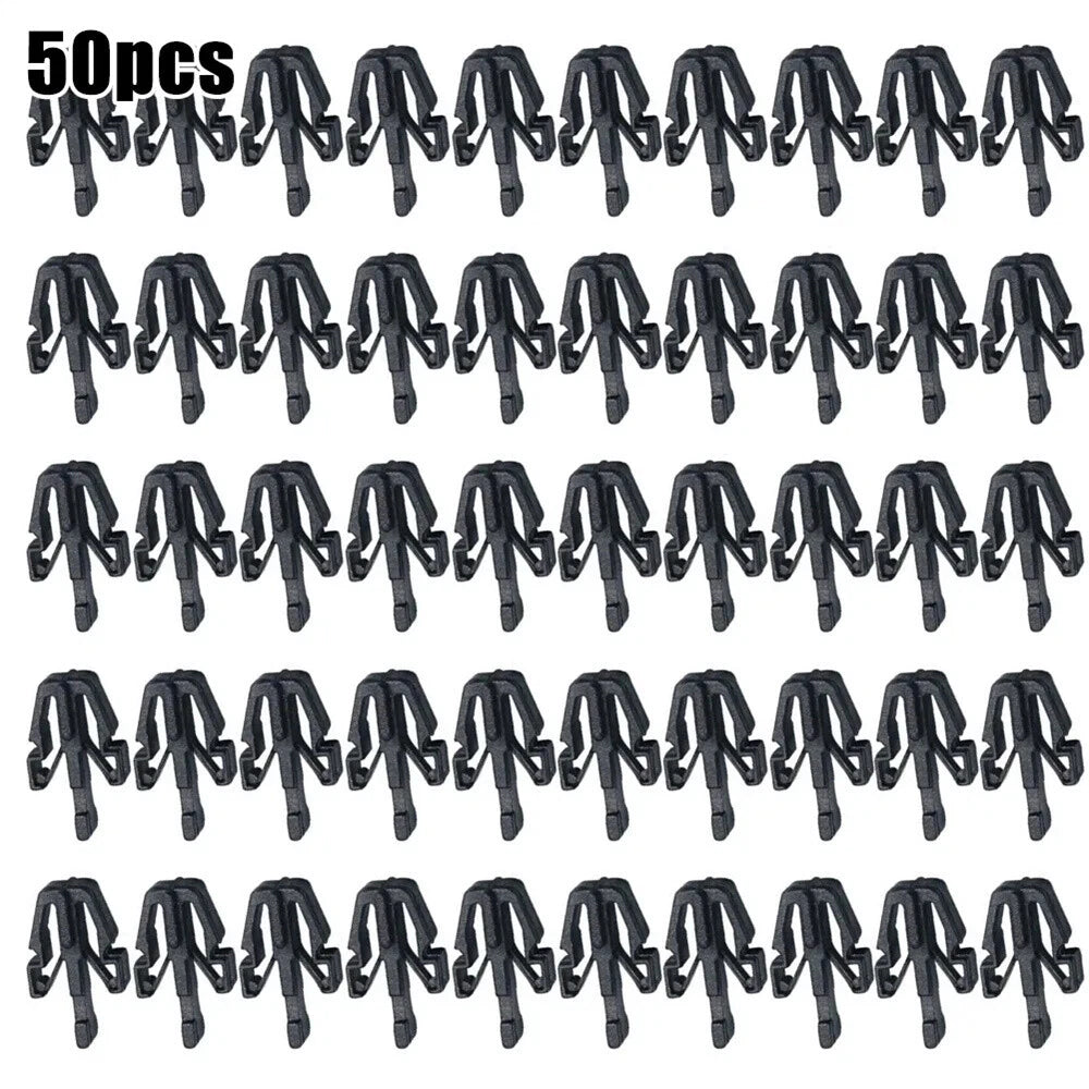 50Pcs Nylon Grille Clips for Honda, Mitsubishi, Toyota, Mazda (Various Years)