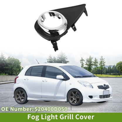1 Pc Front Left Fog Light Grill for Toyota Yaris (2015–2017)