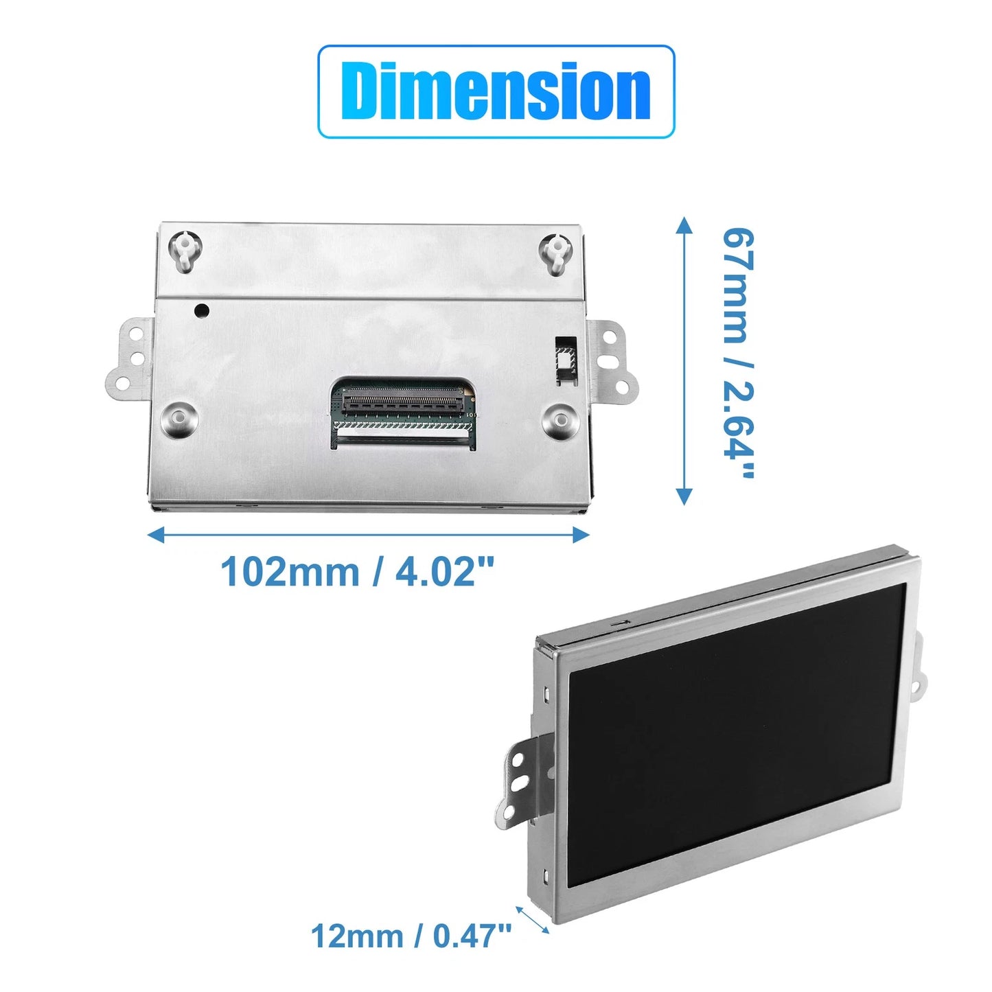 LCD Display Color Screen for Ford Focus, Escape (2000-2018)