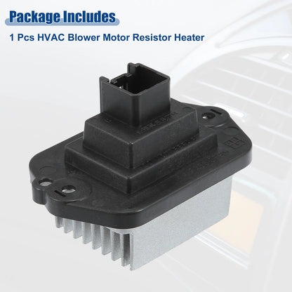 Blower Motor Resistor for Mazda 6 (2006-2007) Black Silver Tone
