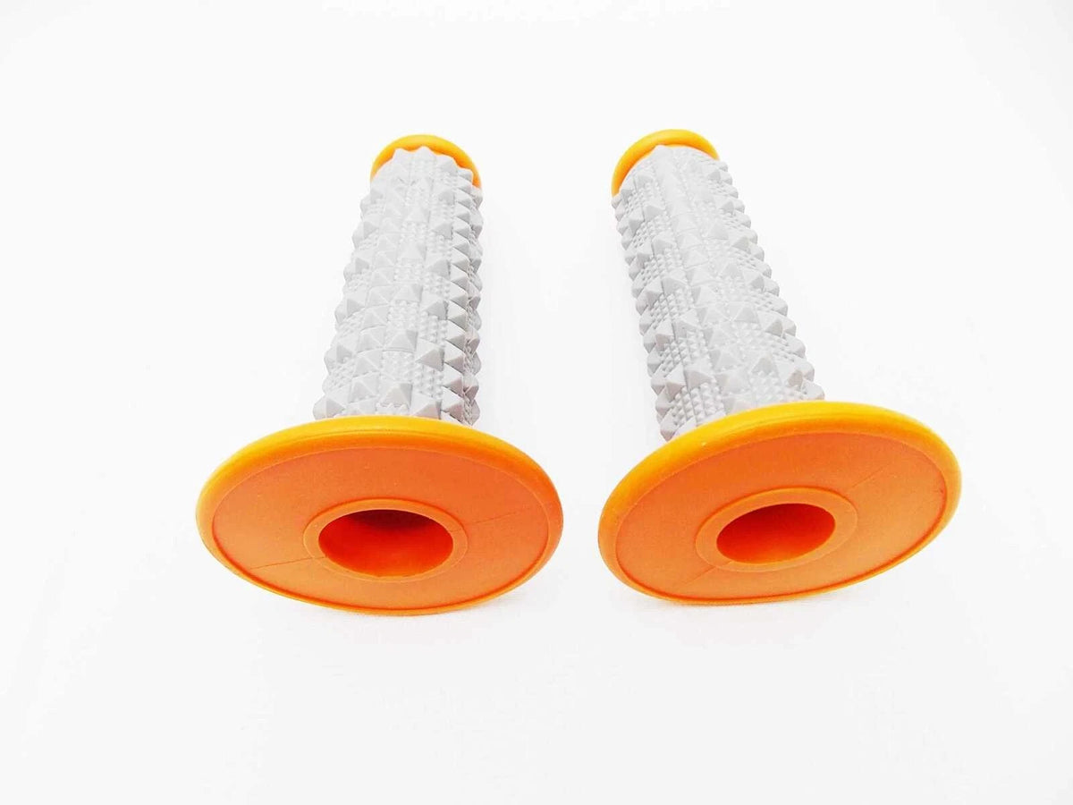 KTM 450 Forseti Orange Grey Diamond Top Handlebar Grip Set