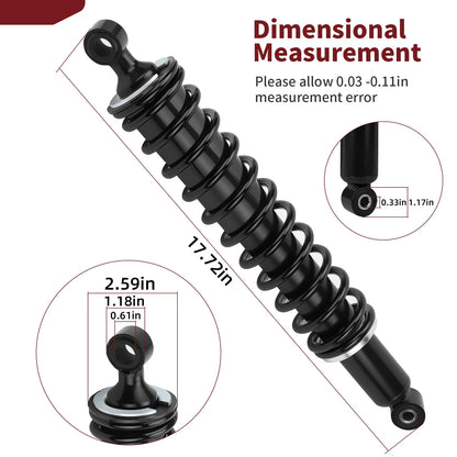 Front Shock Absorber for Honda Foreman 500 TRX520FE2/FM 2020-2024