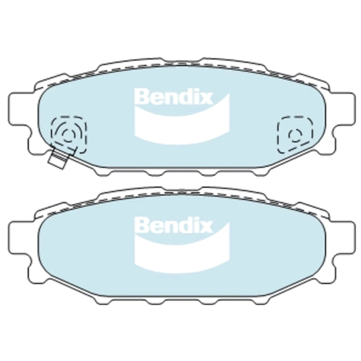 Ultimate Rear Disc Brake Pad Set for Impreza G3 GE GG GH GR GV (2007-2014)