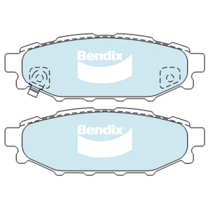 Ultimate Rear Disc Brake Pad Set for Impreza G3 GE GG GH GR GV (2007-2014)