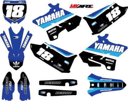 Graphics Kit for Yamaha YZ 250 (2015-2021)