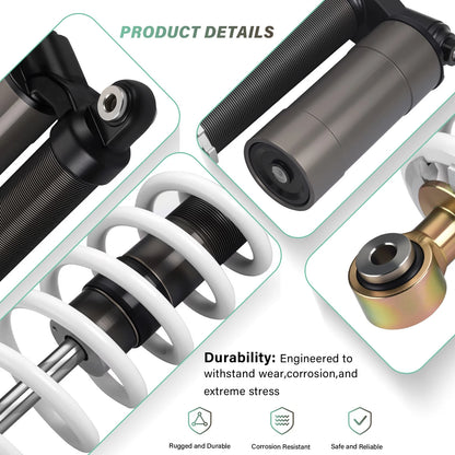 Front & Rear Air Shocks for Polaris RZR 800 S (2009-2012)