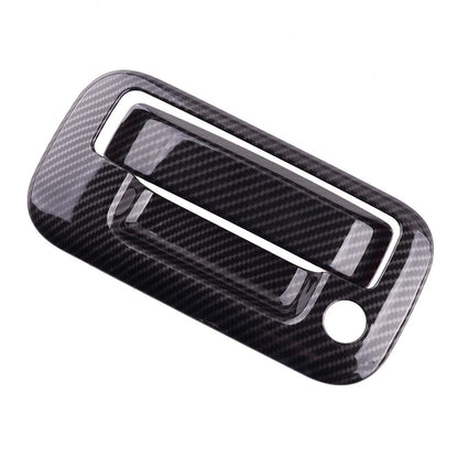 Carbon Fiber Trunk Door Handle Dish Cover for Ford F150 (2009-2014)