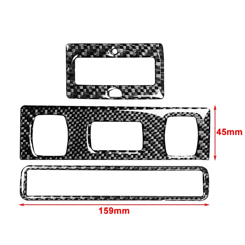 Hardtop Car Reading Light Panel Cover for Audi TT 2001-2006 (3 Pcs)