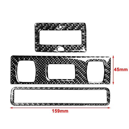 Hardtop Car Reading Light Panel Cover for Audi TT 2001-2006 (3 Pcs)