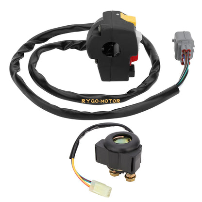 Handlebar & Starter Relay Switch for Honda Rancher 350 TRX350TM/FM (2000–2005)