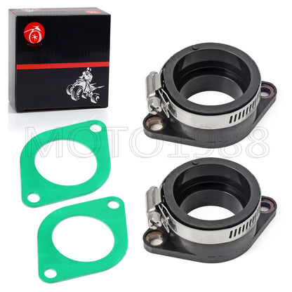 Carb Mounting Boots Intake Boot Clamp for HONDA CB360G CB360T CB360 (1973–1976)