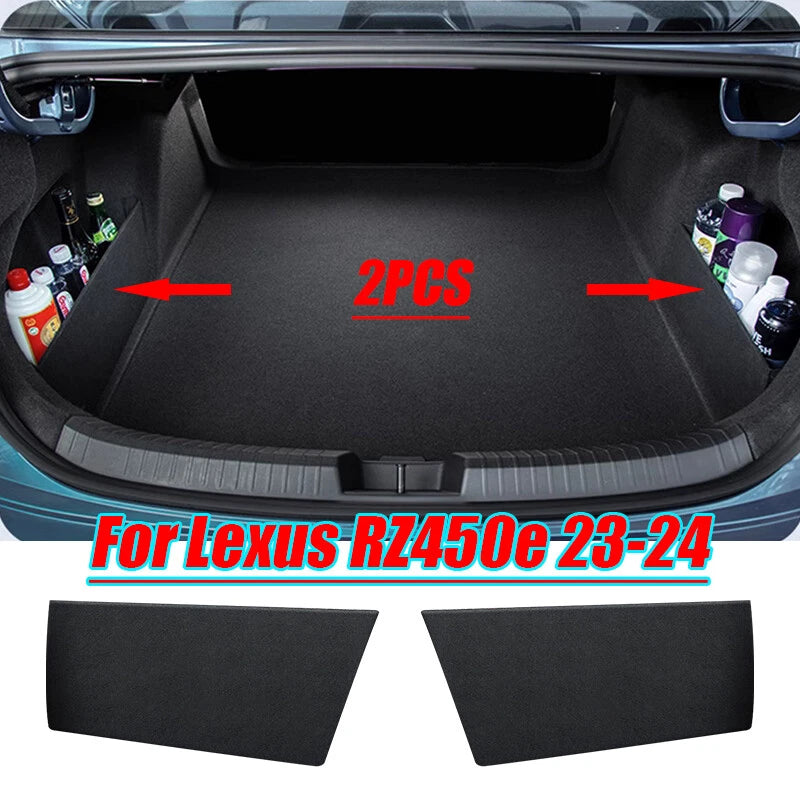 2 x Trunk Storage Box Partition Divider Panel for Lexus RZ450e (2023–2024)