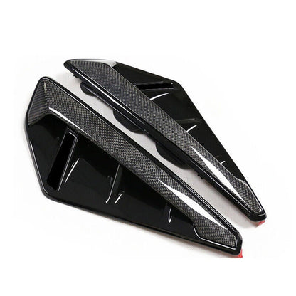Dry Carbon Fiber Side Fender Air Vent Trim Parts For BMW X5M 2020
