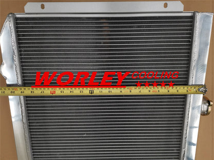 3 Core Aluminum Radiator for Ford GT HO GS XR-XT 289 302 V8 & XR XT (1966-1972)