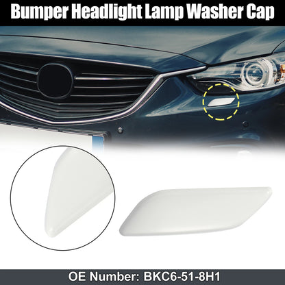 Left Headlight Washer Nozzle Cover for Mazda 3 Axela (2014-2016)