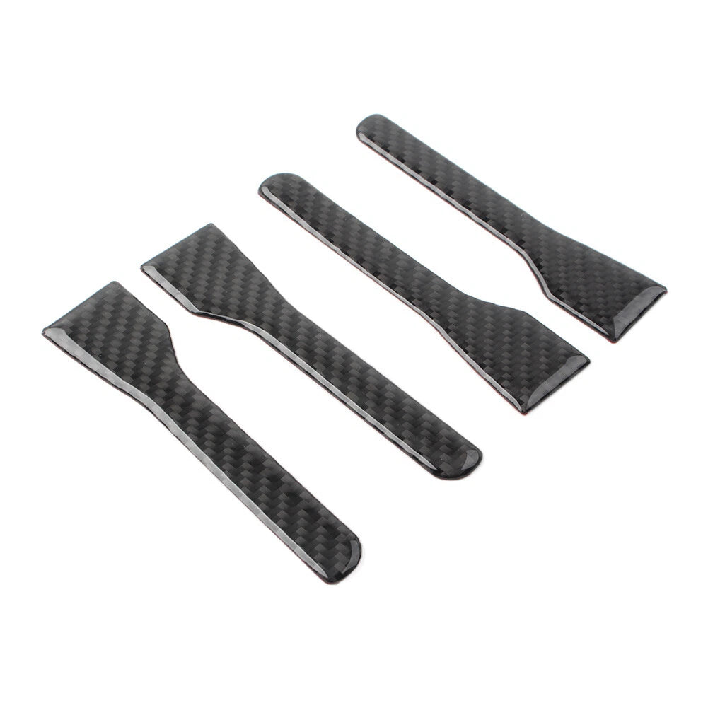 4 x Black Inner Door Handle Cover Trim for Jeep Wrangler (2011-2017)