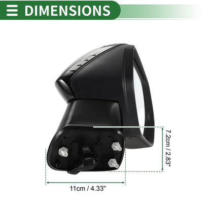 Right Side Door Mirror for Toyota Corolla (2014-2019)