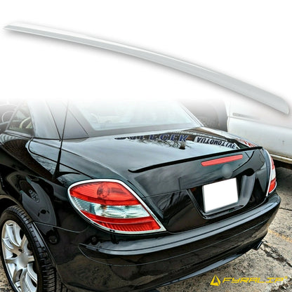 762 Silver Boot Lip Spoiler for Mercedes SLK R171 (2005-2007)