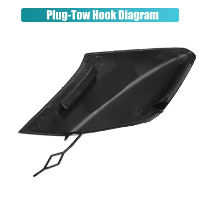 Unpainted Front Right Bumper Tow Hook Cover for Chevrolet