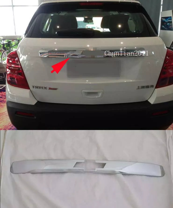 Chrome Plated Rear Boot Lid Cover Trim for Chevrolet TRAX (2014-2015)