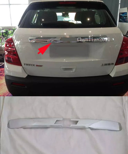 Chrome Plated Rear Boot Lid Cover Trim for Chevrolet TRAX (2014-2015)