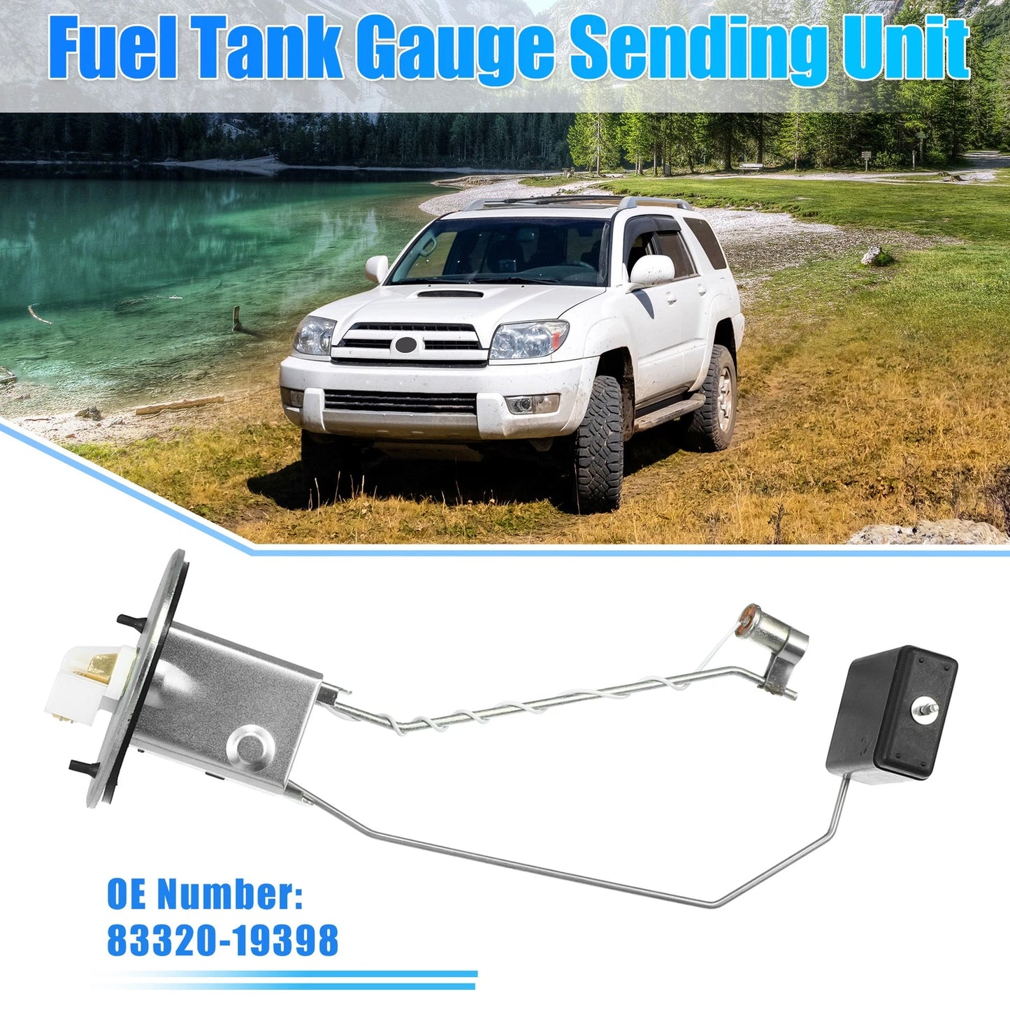 Fuel Tank Float Gauge Sending Unit for Toyota Corolla (1979-1987)