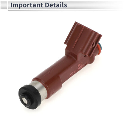 Fuel Injector 1.5L for Toyota Yaris (2005-2013) 1 x Dark Red