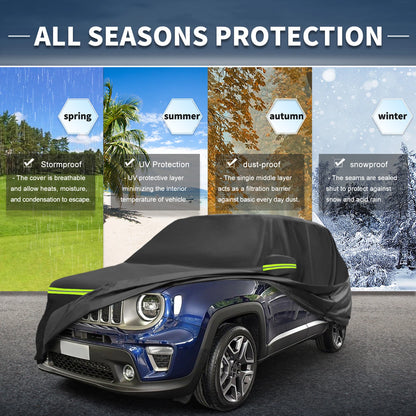 Waterproof 210D-PU Car Cover for Jeep Renegade (2014-2019)