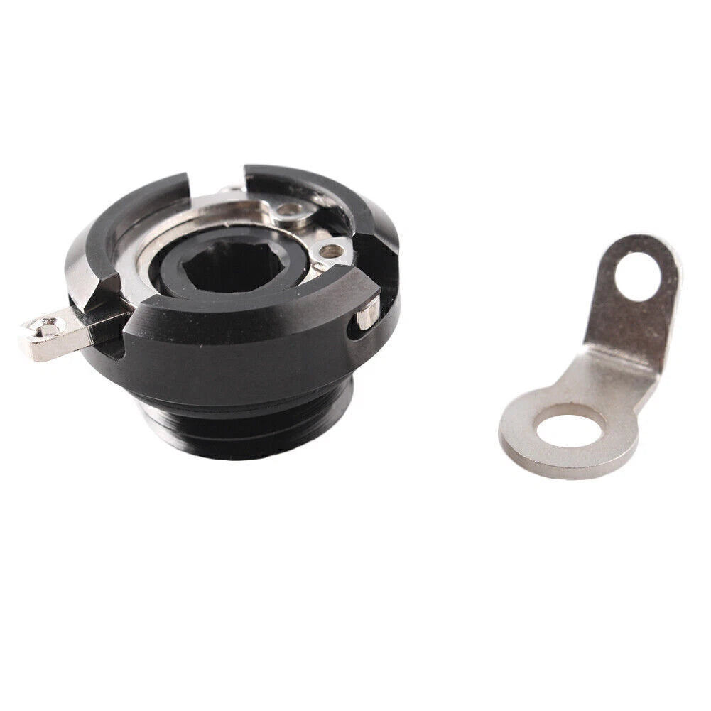 Oil Filler Cap Cover for Ducati, Honda, Kawasaki, Yamaha - Black