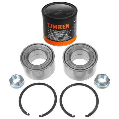 Front Wheel Bearing Kits + Grease for Mazda CX-7 (2006-2010)