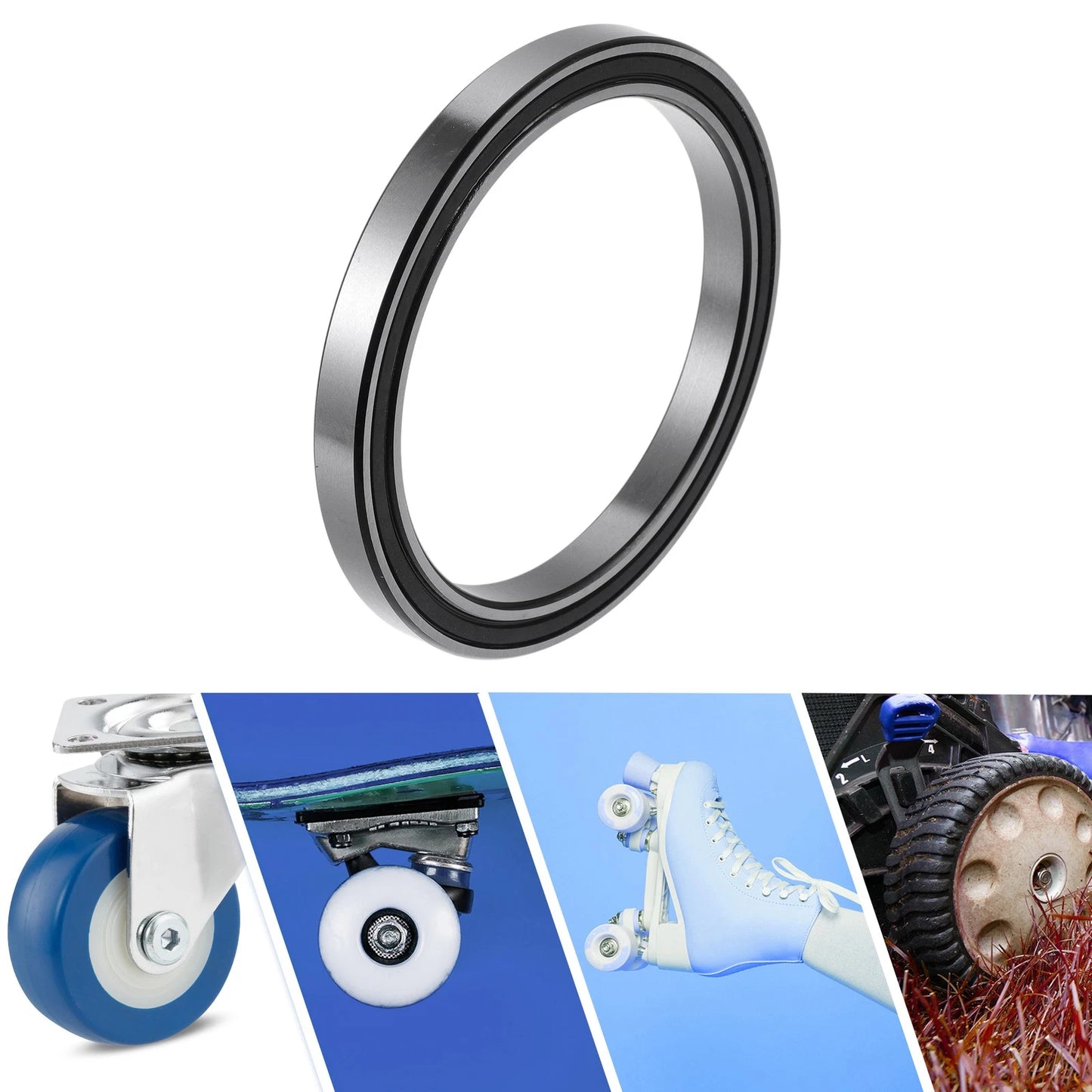 1 x Deep Groove Ball Bearings P5 105x130x13mm for Scooter Skateboard Wheel