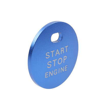 Blue Engine Start Push Button Cover Trim for Mazda 3, 6, CX-5 (2014-2023)