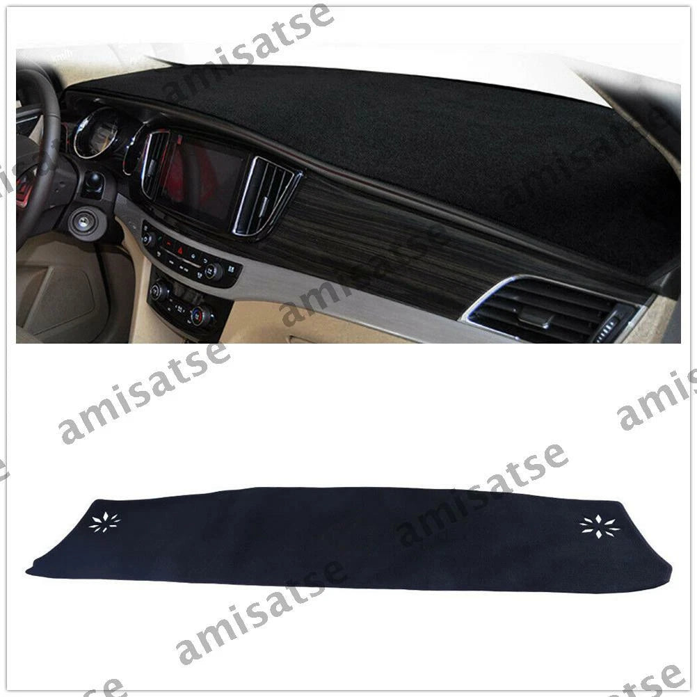 Dashboard Mat for Tesla Model 3 (2017-2019) Black Carpet Cover Pad