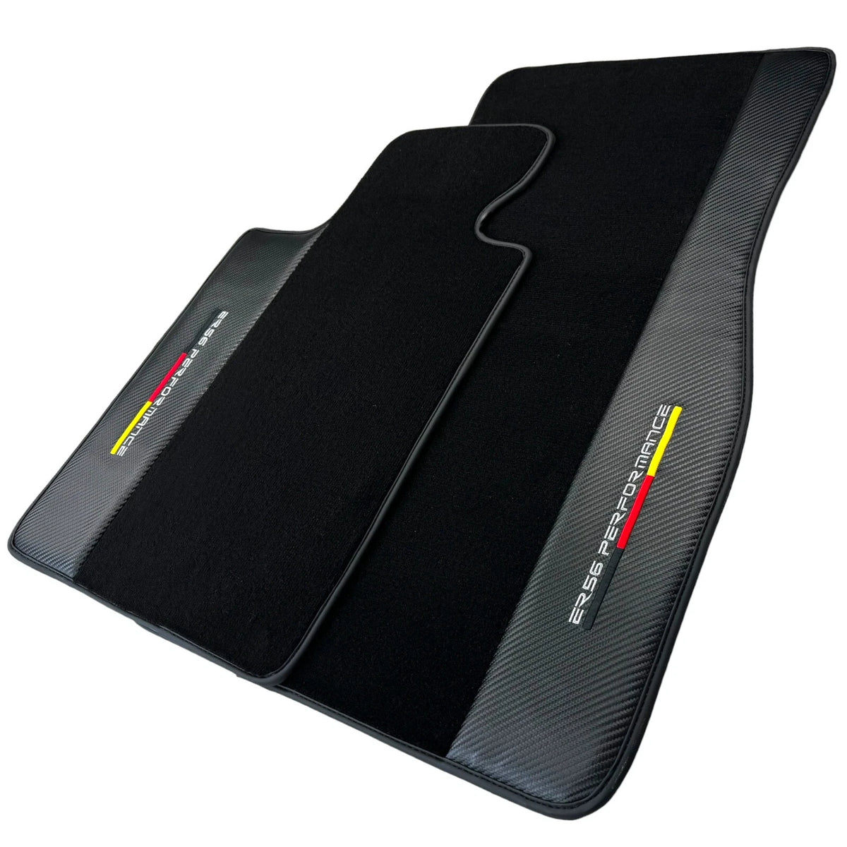 Black Floor Mats for BMW 5 Series E28 Sedan (1981-1988) with Carbon