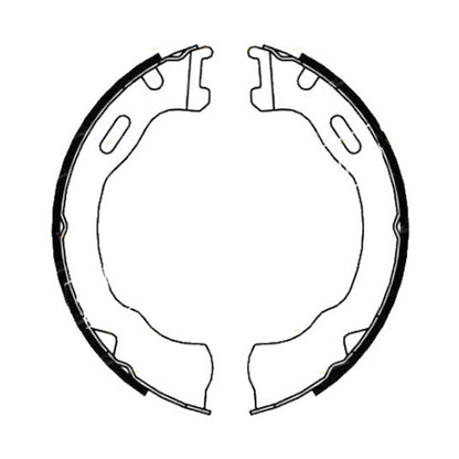 Hand Park Brake Shoes Set for Explorer UT UX UZ